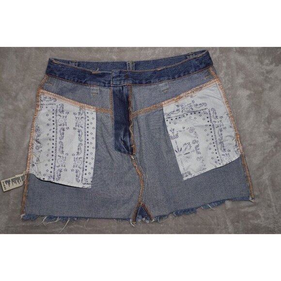 We The Free by Free People High-Rise Denim Mini Skirt – Size 30 - Picture 5 of 11